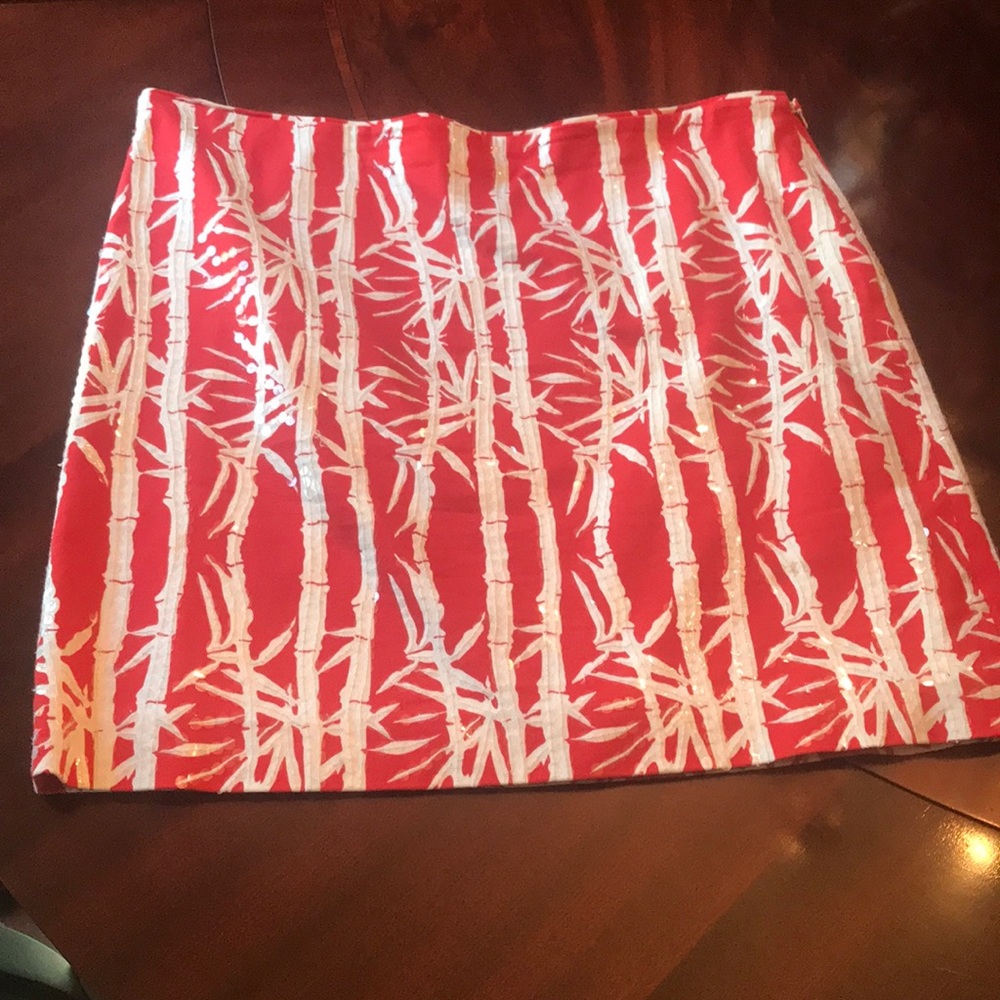 Michael Kors Sequined Bamboo Skirt